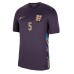 Maglie da calcio Inghilterra John Stones #5 Seconda Maglia Europei 2024 Manica Corta